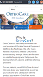 Mobile Screenshot of orthocaremedical.com